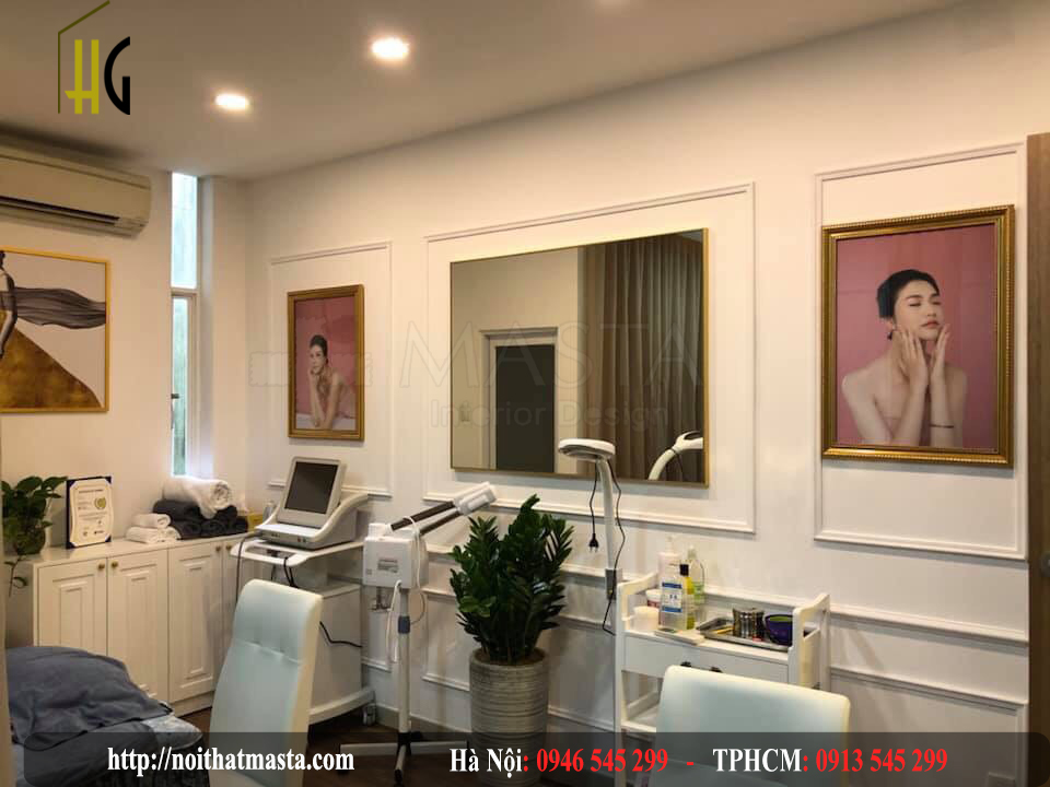 Thiết kế nội thất Spa - Chị Quyên